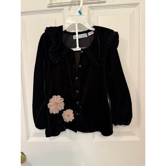 Copied - Zara Girl Velour Holiday Set - Picture 4 of 7